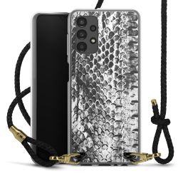 Carry Case Transparent Leather black/gold