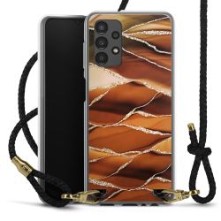 Carry Case Transparent Leather black/gold