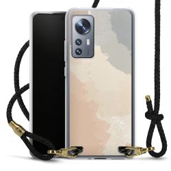 Carry Case Transparent Leather black/gold