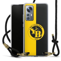 Carry Case Transparent Leather black/gold