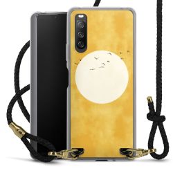 Carry Case Transparent Leather black/gold