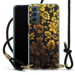 Carry Case Transparent Leather black/gold