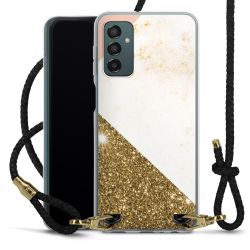 Carry Case Transparent Leather black/gold