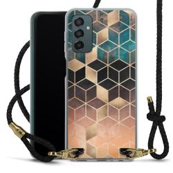 Carry Case Transparent Leather black/gold