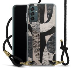 Carry Case Transparent Leather black/gold