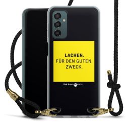 Carry Case Transparent Leder schwarz/gold