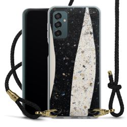 Carry Case Transparent Leather black/gold