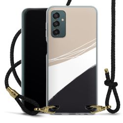 Carry Case Transparent Leather black/gold