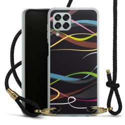 Carry Case Transparent Leather black/gold