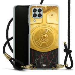 Carry Case Transparent Leather black/gold