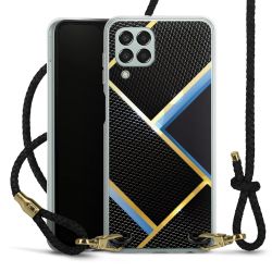 Carry Case Transparent Leather black/gold