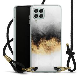 Carry Case Transparent Leather black/gold