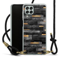 Carry Case Transparent Leather black/gold