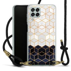 Carry Case Transparent Leather black/gold