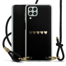 Carry Case Transparent Leather black/gold