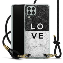 Carry Case Transparent Leather black/gold