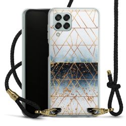 Carry Case Transparent Leather black/gold