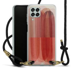 Carry Case Transparent Leather black/gold