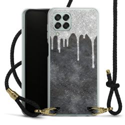 Carry Case Transparent Leather black/gold