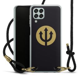 Carry Case Transparent Leather black/gold