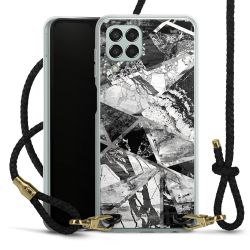 Carry Case Transparent Leather black/gold