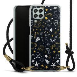 Carry Case Transparent Leather black/gold