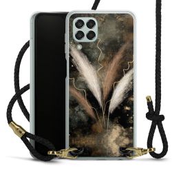 Carry Case Transparent Leather black/gold