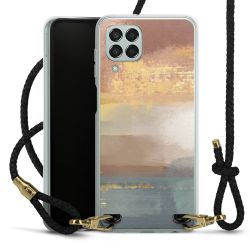 Carry Case Transparent Leather black/gold