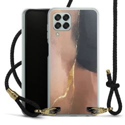 Carry Case Transparent Leather black/gold