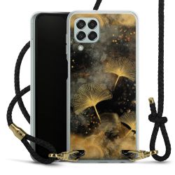 Carry Case Transparent Leather black/gold