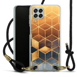 Carry Case Transparent Leather black/gold