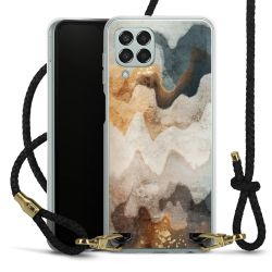 Carry Case Transparent Leather black/gold