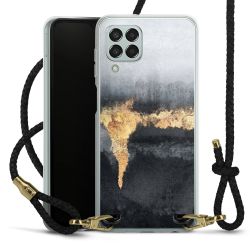 Carry Case Transparent Leather black/gold