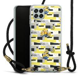 Carry Case Transparent Leather black/gold