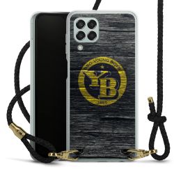 Carry Case Transparent Leather black/gold