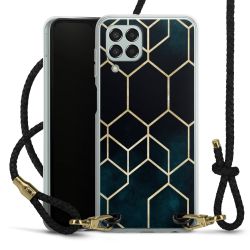 Carry Case Transparent Leather black/gold