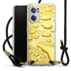 Carry Case Transparent Leather black/gold