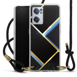 Carry Case Transparent Leather black/gold