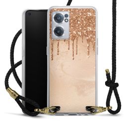 Carry Case Transparent Leather black/gold