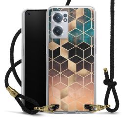 Carry Case Transparent Leather black/gold