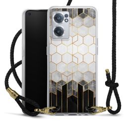 Carry Case Transparent Leather black/gold