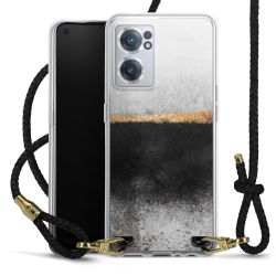 Carry Case Transparent Leather black/gold