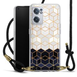 Carry Case Transparent Leather black/gold