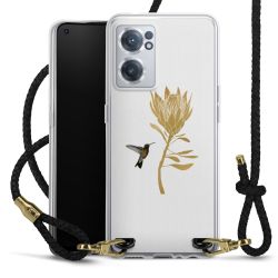 Carry Case Transparent Leather black/gold