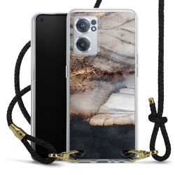 Carry Case Transparent Leather black/gold