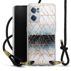 Carry Case Transparent Leather black/gold