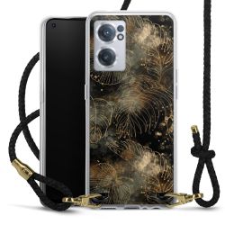 Carry Case Transparent Leather black/gold