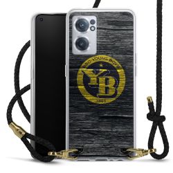 Carry Case Transparent Leather black/gold