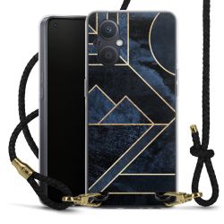 Carry Case Transparent Leather black/gold