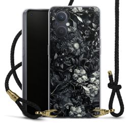 Carry Case Transparent Leather black/gold